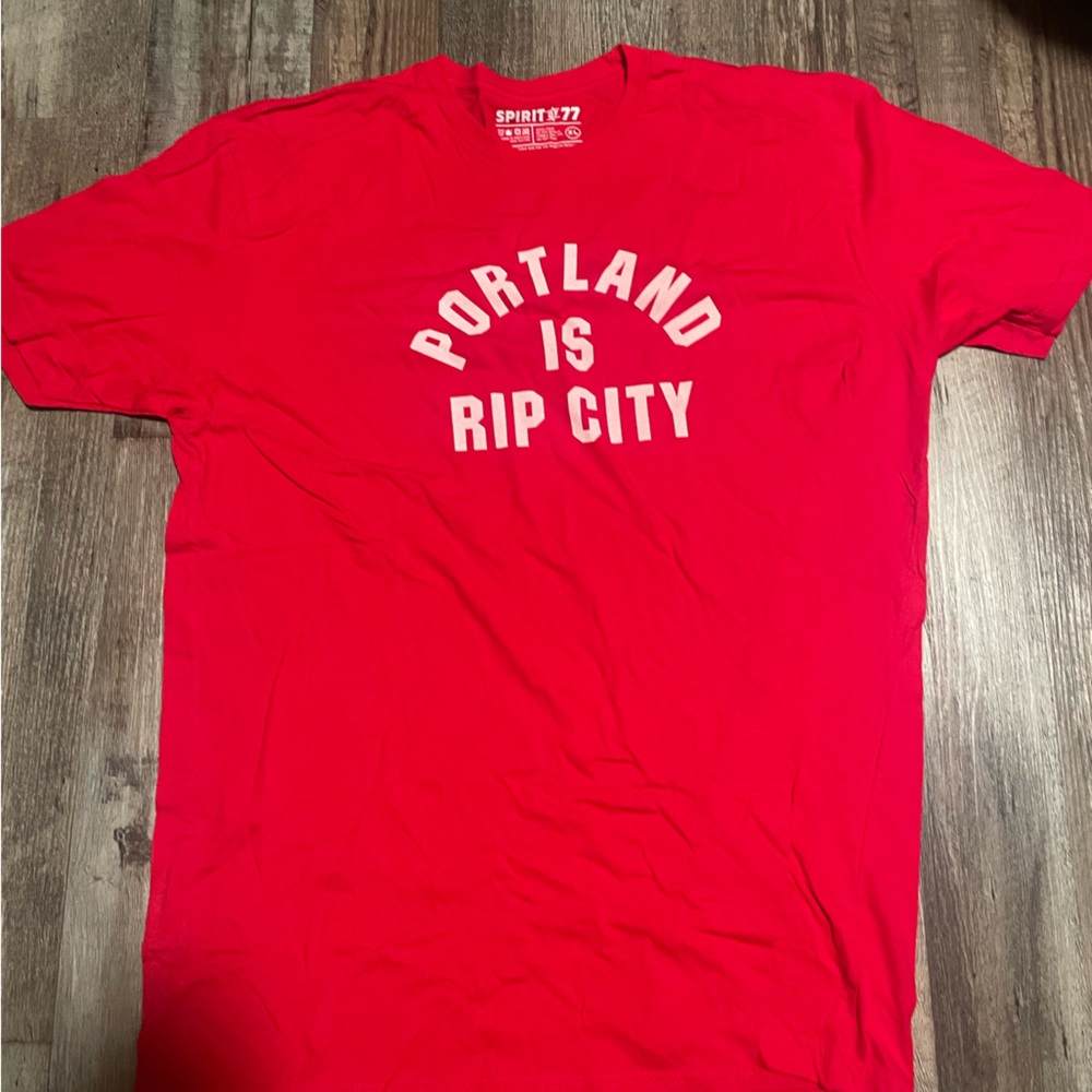 “Portland is Rip City” Shirt - XL (NBA Portland Trailblazers)